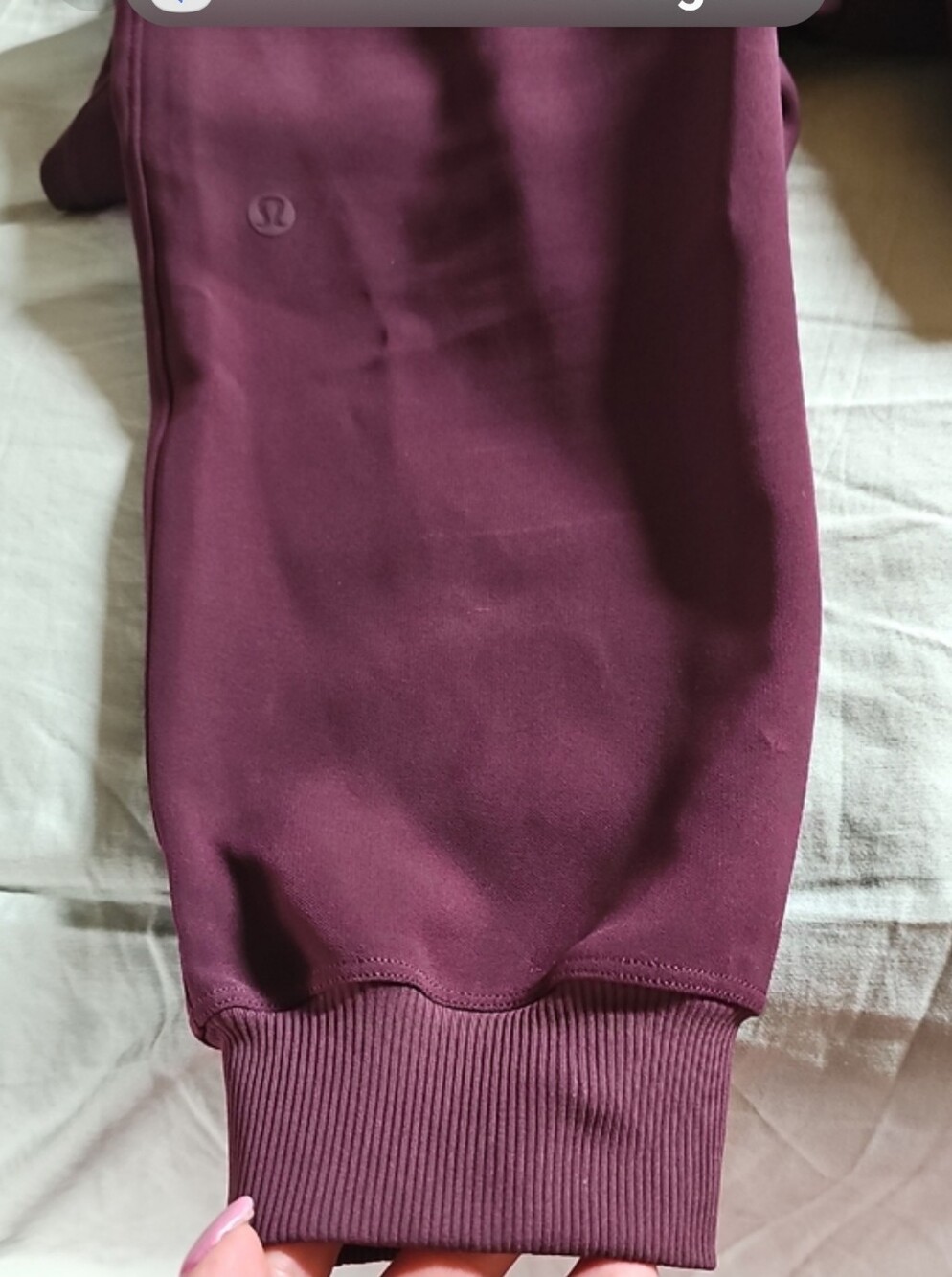 lululemon athletica Women's Jogger Pants in Plum - Picture 12 of 13